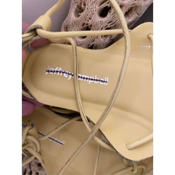 New Jeffrey Campbell Dune Drive Wrap Gladiator Sandals Size 6 - Picture 3 of 6